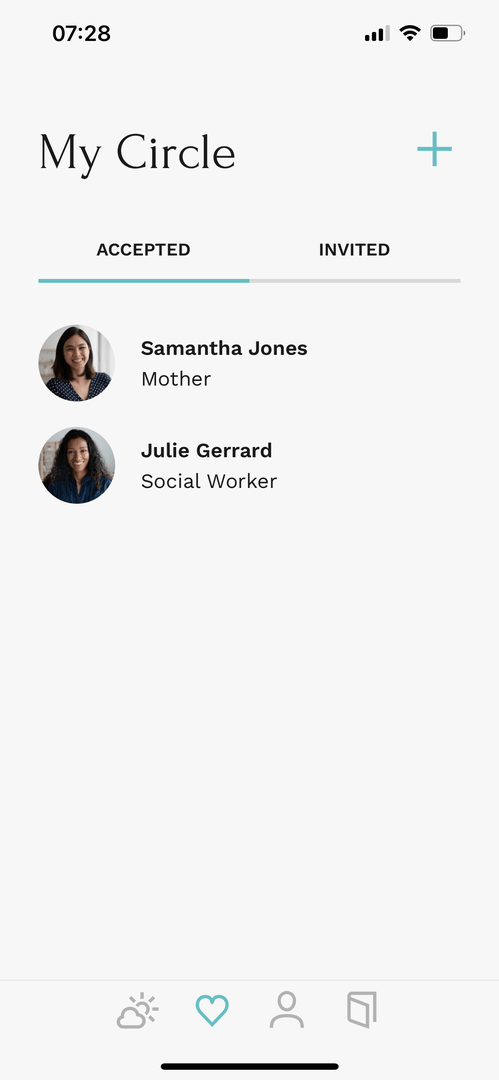 Journals: Invite Circle